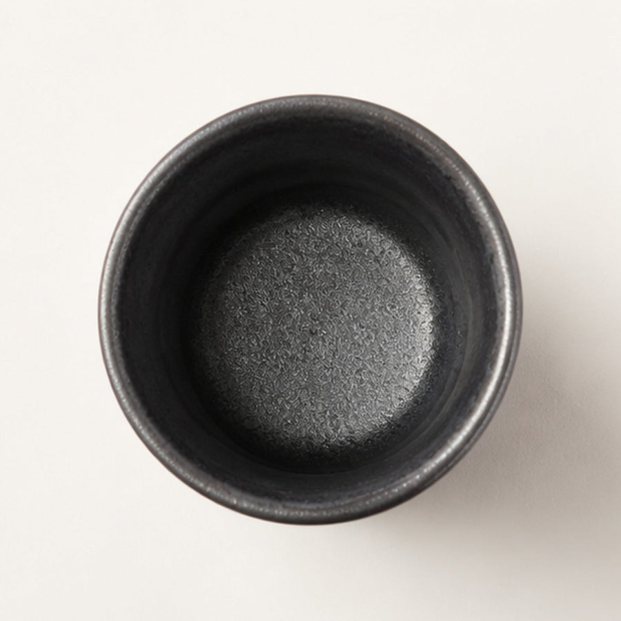 OrienX — Gobelet thé Bois noir — Vue du dessus