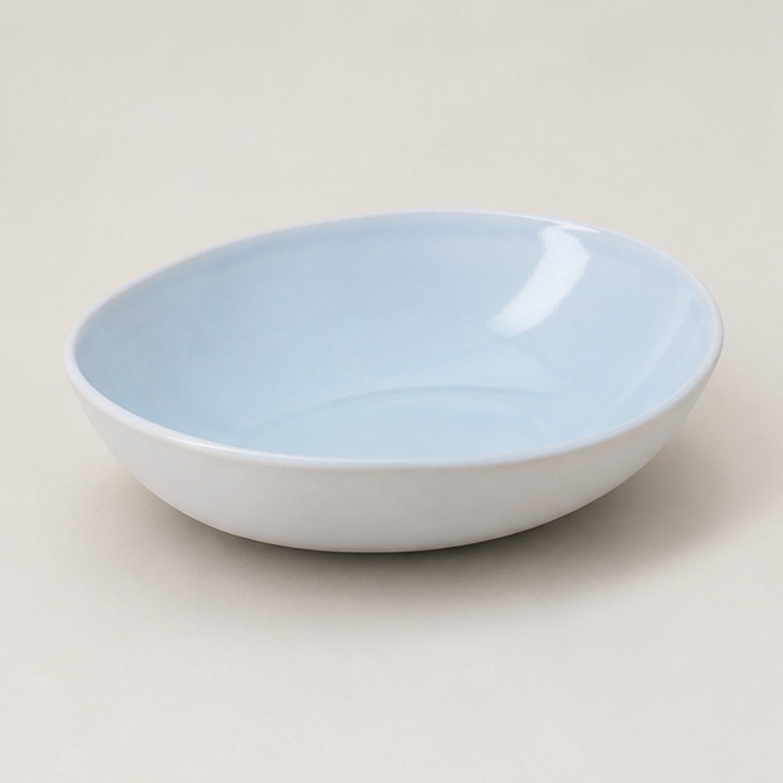OrienX — Bol ovale Brume bleue — Vue trois-quarts