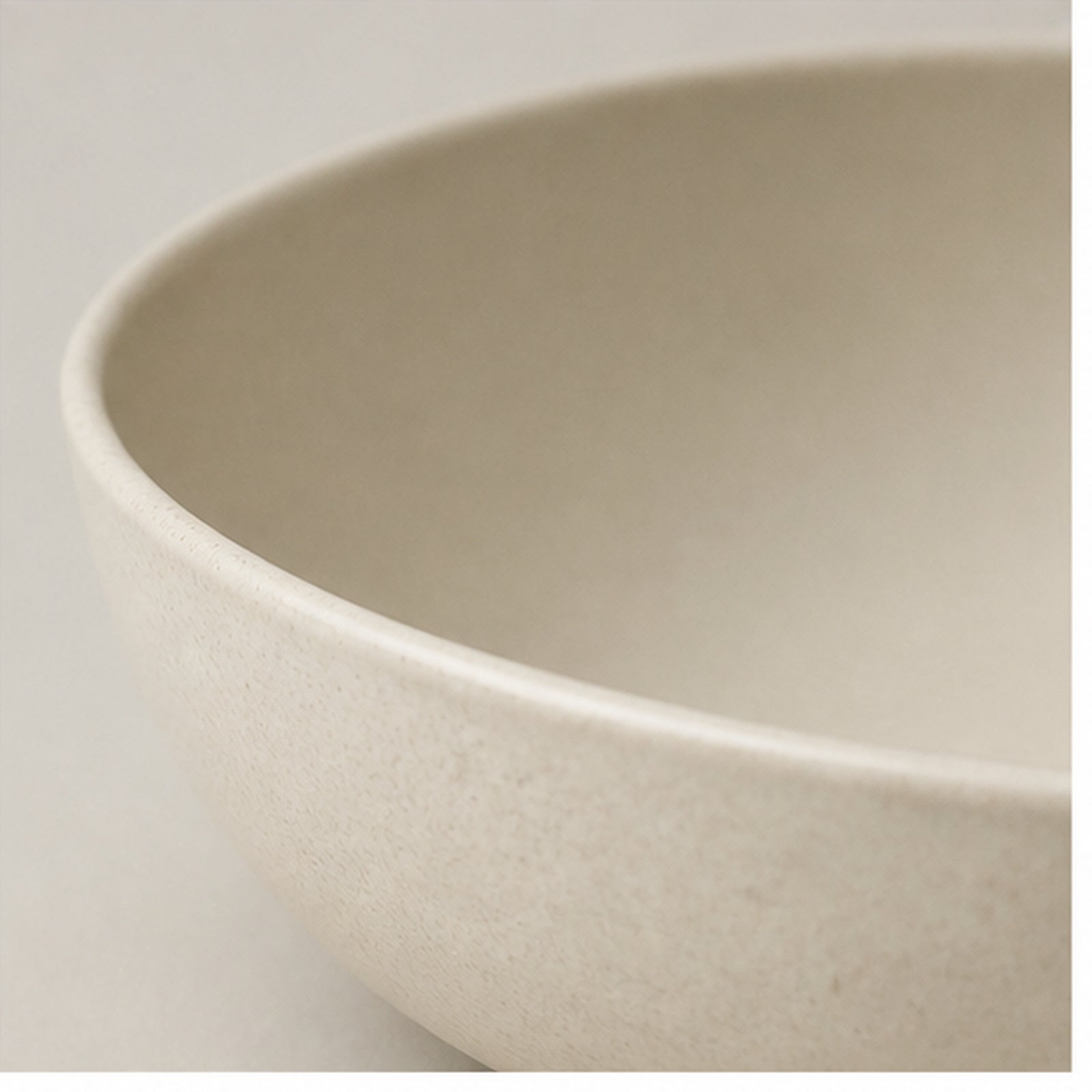 OrienX — Grande assiette Minéral — Détail de surface