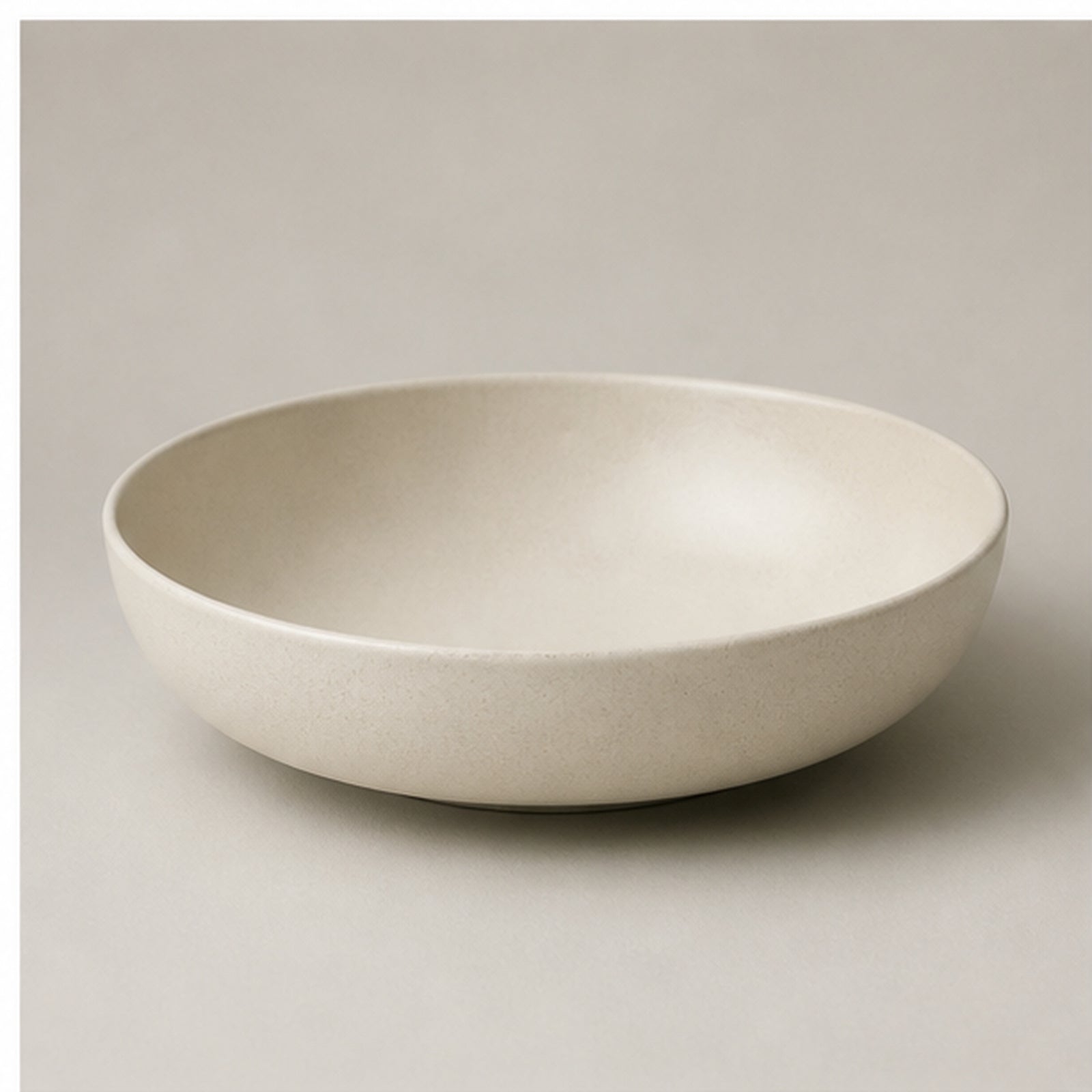 OrienX — Grande assiette Minéral — Vue trois-quarts