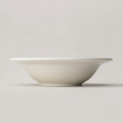 OrienX — Assiette creuse Minéral — Vue latérale