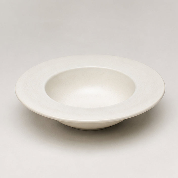 OrienX — Assiette creuse Minéral — Vue trois-quarts