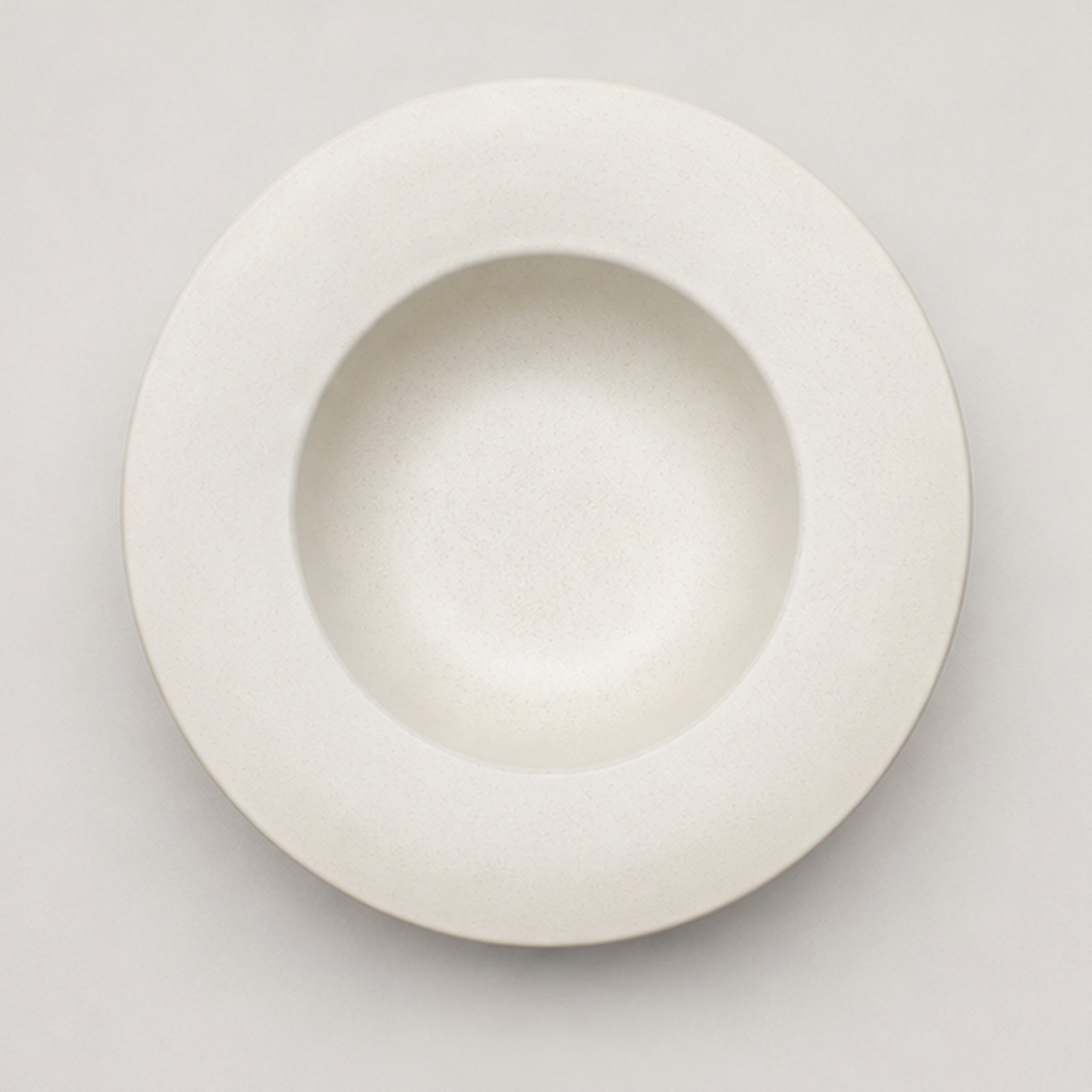 OrienX — Assiette creuse Minéral — Vue du dessus