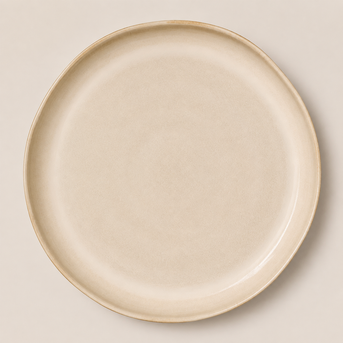OrienX Grande assiette plate — Yunhuang — vue du dessus