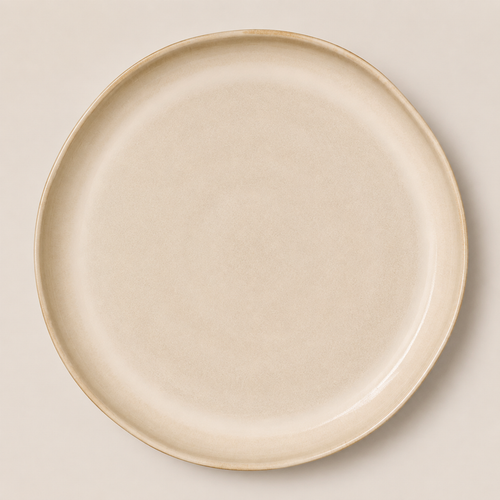 OrienX Grande assiette plate — Yunhuang — vue du dessus