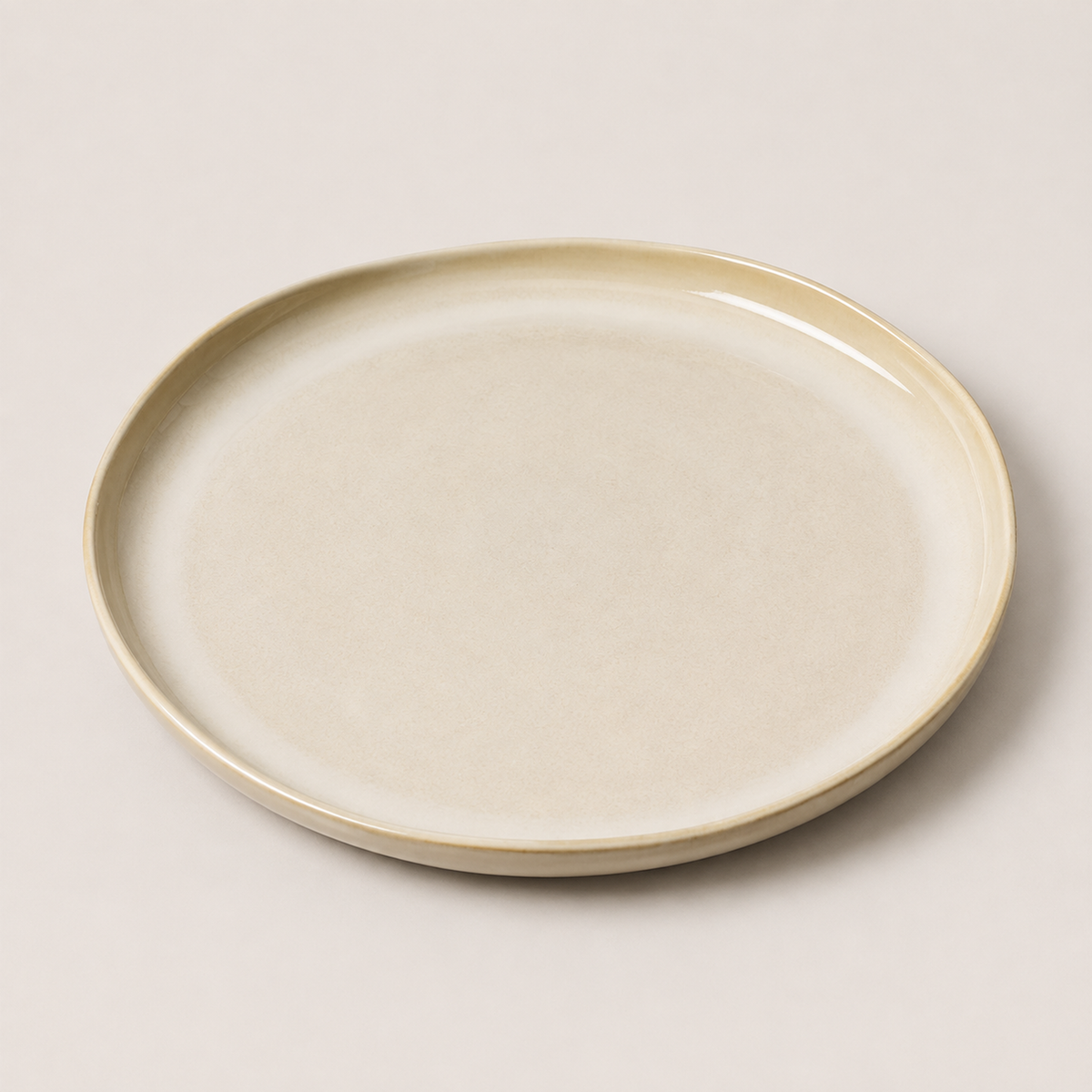 OrienX Grande assiette plate — Yunhuang — vue trois-quarts