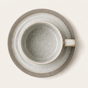 OrienX Tasse & soucoupe — Sésame — vue du dessus