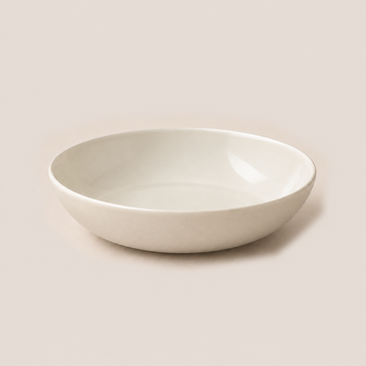 Plat ovale — Ivoire