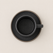 OrienX Tasse & soucoupe — Silex — vue du dessus