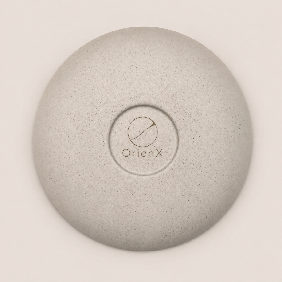 OrienX Bol bas — Brume — dessous avec signature gravée au laser