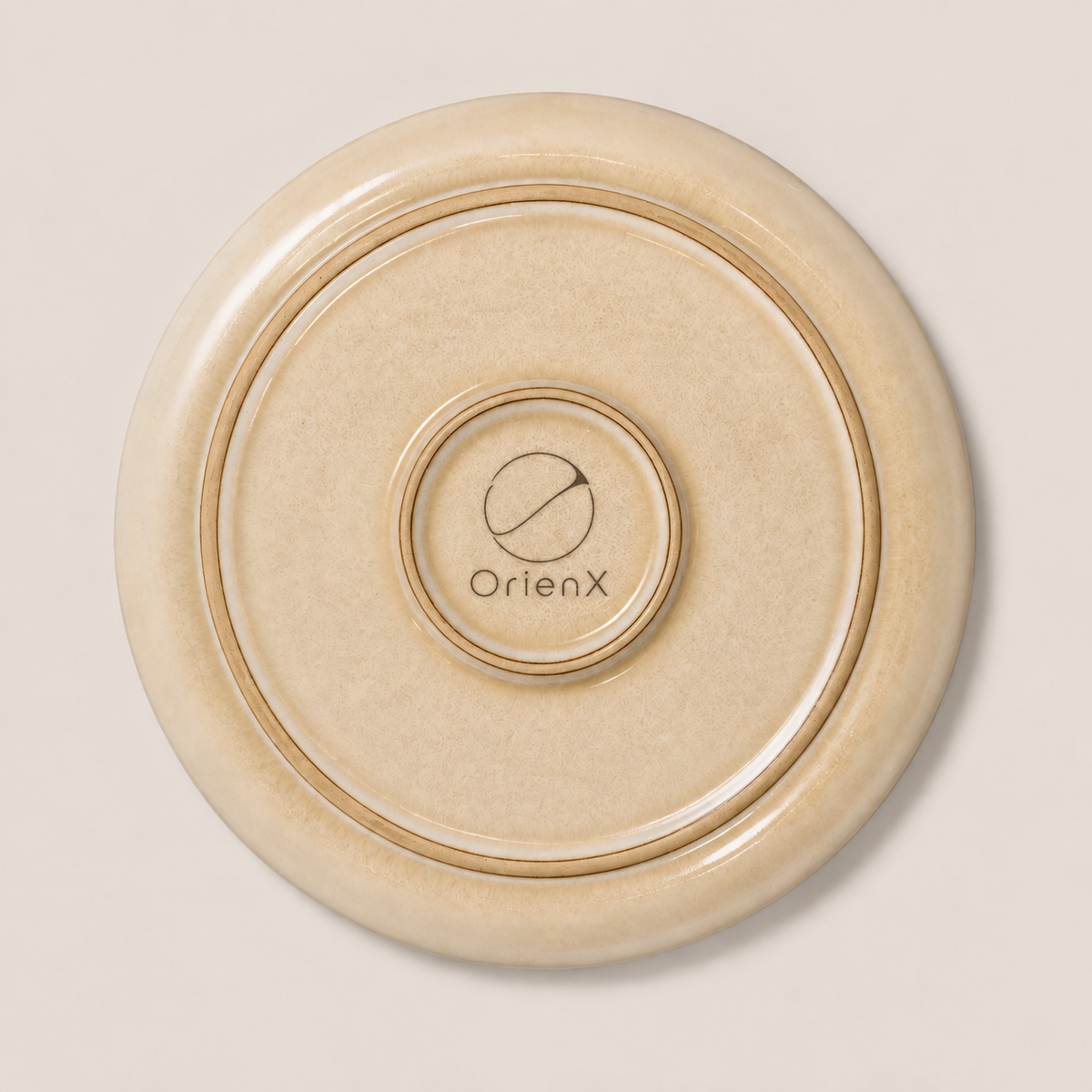 Grande assiette plate — Yunhuang — Assise grand format