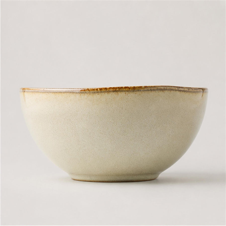 Bol à nouilles irrégulier 14,3 cm — Yunhuang, vue de profil