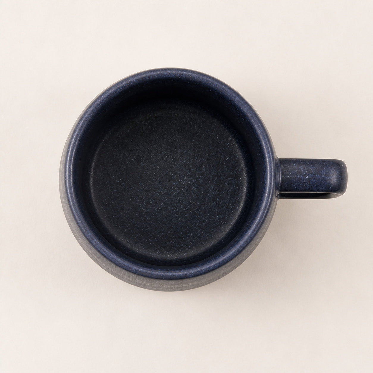 Mug — Fumée — Vue du dessus